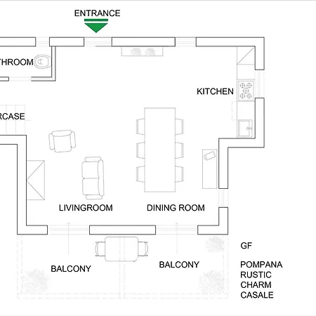 Tatil Evi Wp Relais Pompana Etruscan