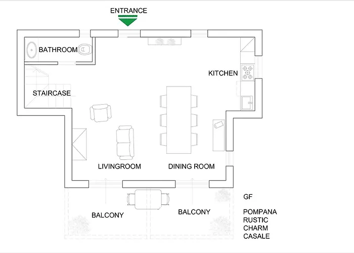 Dom wakacyjny Wp Relais Pompana Etruscan
